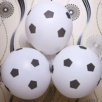100шт 12-дюймовые Футбольные шары Макет сцены Украшения для вечеринок Игрушки Оптом