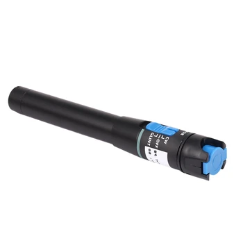 10X Портативная волоконно-оптическая тестовая ручка мощностью 5 МВт с красным источником света, визуальный локатор неисправностей типа ручки, инструмент для тестирования волоконно-оптического кабеля