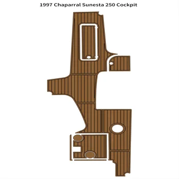 1997 Chaparral Sunesta 250 Кокпит Лодки EVA Пена Палуба Из Искусственного Тика Напольная Накладка Коврик Подложка Самоклеящийся Стиль SeaDek Gaterstep