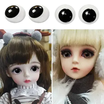 2 пары высококачественных поделок для аксессуаров для кукол BJD Глазное яблоко Стеклянные Глаза Изготовление кукол Ремесла Кукольные Глаза