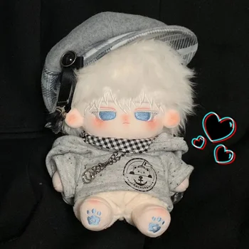 20 см Куколка с волосами Плюшевая Кукла Игрушка Куклы Аксессуары для нашего поколения Корея Kpop EXO idol Куклы игрушки Подарок