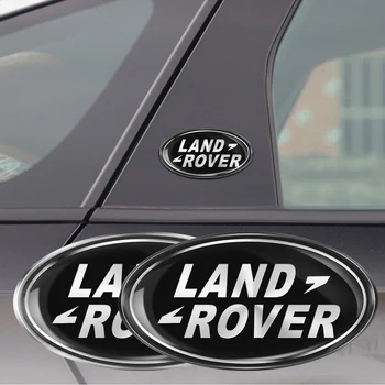 3D Эмблема автомобиля из АБС-алюминия, Наклейка на кузов, задний багажник, Автоаксессуары для Land Rover Range Rover Evoque Velar Defender Discovery