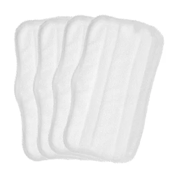 4 упаковки прокладок для швабры, заменяющих S3101, S3202, S3250, моющийся коврик для чистки, отпариватель для твердых полов