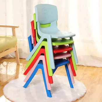 G-12 G-15 Утолщенный детский стул со спинкой, Домашний детский обеденный стул, детский стул со спинкой, маленькая скамейка для детского сада, нескользящая
