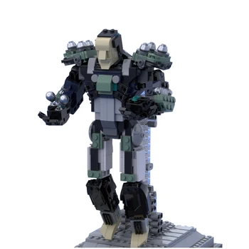 Gobricks MOC Mecha Модель Sigma Astrophysicist Bricks Робот-Хранитель Набор Строительных Блоков Overwatched Game Soldiers Bricks Игрушки