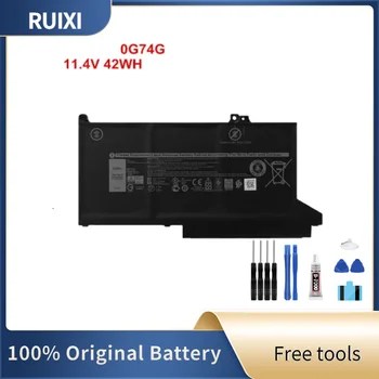 RUIXI Оригинальный аккумулятор 0G74G OG74G 02PFPW Замена аккумулятора ноутбука Для Latitude 5300 5310 серии 7300 7400 (11,4 В 42 Втч)