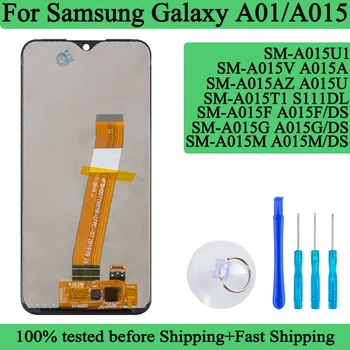 SM-A015A A015F A015G A015M A015U Оригинальный ЖК-дисплей Для Samsung Galaxy A01 Дисплей Сенсорный Экран Дигитайзер Панель В сборе Для SM A015