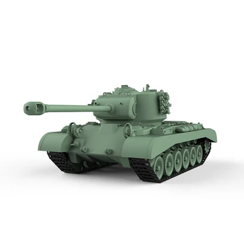 SSMODEL 48519 V1.7 1/48 Комплект моделей из смолы с 3D-печатью US T26E5-FL M26 Pershing Heavy Tank