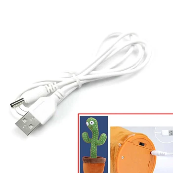 USB Кабель Питания Для Танцующих Игрушек-Кактусов Зарядный Кабель Сменный Шнур Для Танцующих игрушек-кактусов Micro Usb Зарядное Устройство Шнур