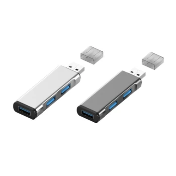 USB-концентратор для ноутбука, беспроводной USB-разветвитель, 3-портовый удлинитель для ноутбука, ПК USB 2.0