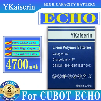 YKaiserin ECHO 4700 мАч Аккумулятор для мобильного телефона CUBOT ECHO