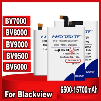 Аккумулятор емкостью 15700 мАч для Blackview BV6000 BV6000S BV7000 BV8000 BV9000 (BV7000 BV8000 BV9000 BV9500 Pro)