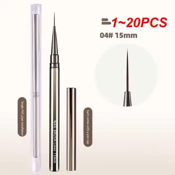 Аксессуары для ногтей, 1 ~ 20ШТ, ручка для сушки ногтей, ультратонкие принадлежности для ногтей, инструменты для маникюра, ручка для рисования