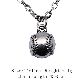 Бейсбольное ожерелье Персонализированные принадлежности для изготовления ювелирных изделий Ювелирные подвески