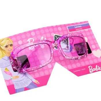 Детские солнцезащитные очки принцессы Барби, Kawaii, Защита от ультрафиолета Uv400, Модные очки для путешествий для маленькой девочки, подарки