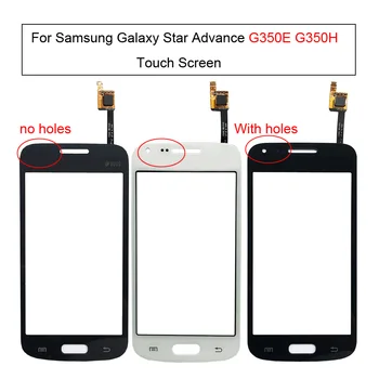 Для Samsung Galaxy Star Advance G350E G350H Сенсорный экран планшета телефона Переднее стекло объектива Сенсорная панель датчика