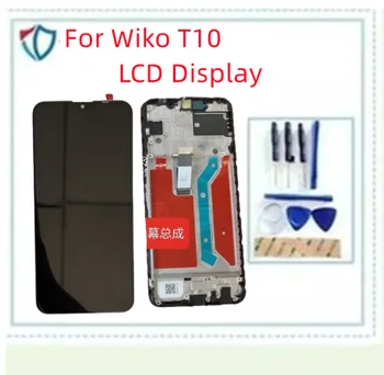 Для Wiko T10 ЖК-дисплей с сенсорной панелью Дигитайзер Для Wiko T10 W-V673-01 02 ЖК-Дисплей со стеклянной защитной пленкой