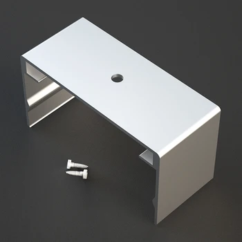 Зажим для крепления алюминиевого профиля, U-образная монтажная пряжка для силиконовой светодиодной неоновой ленты, Алюминиевая ручка для установки