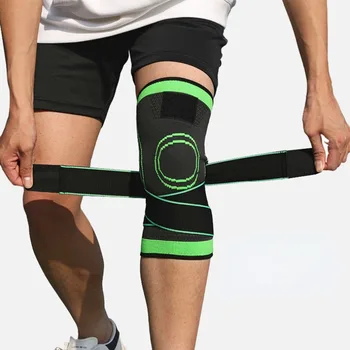 Защита для колена Наколенник Наколенники Эластичный бандажный пояс для бега баскетбола волейбола joelheira