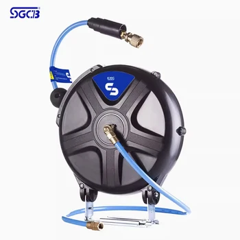 Катушка для выдвижного шланга SGCB 10M, настенный барабан для воды, оборудование для мойки автомобилей 4S Shop Auto Detailing