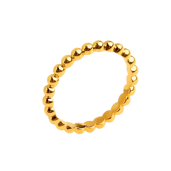 Кольцо из настоящего желтого золота 18 карат Fine Jewelry AU750 Простое для вечеринки по случаю дня рождения, женский подарок, эластичное, без демонтажа j374