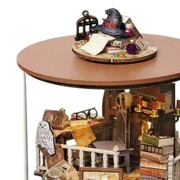 Комплект моделей кукольного домика DIY 3D Кукольный домик в миниатюре для друзей-мальчиков Женщин