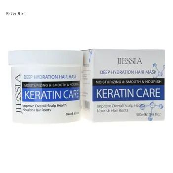 Крем для кератинового выпрямления волос Jiessia Professional для лечения поврежденных волос Faster D2TA