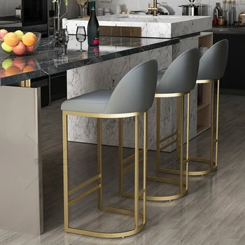 Металлический роскошный обеденный стул Современные дизайнерские офисные стулья для гостиной Дизайн кухни Sillas Para Comedor Оформление интерьера