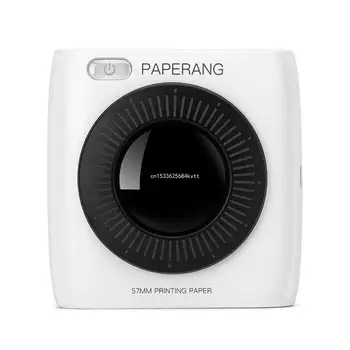 Мини-карманный принтер Paperang P2, портативная термопечать для фотопечати, Беспроводная BT-совместимость для нанесения этикеток DIY Dropship
