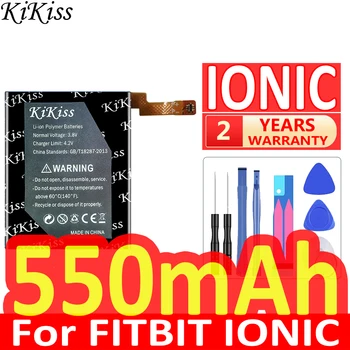 Мощный аккумулятор KiKiss емкостью 550 мАч для FITBIT IONIC