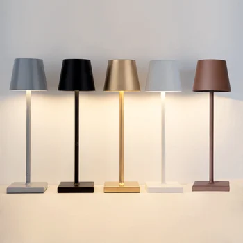 Настольные светодиодные лампы Nordic Usb, перезаряжаемые прикроватные тумбочки, для украшения спальни, светильники Lampe De Chevet, для кабинета Luminaria Mesa