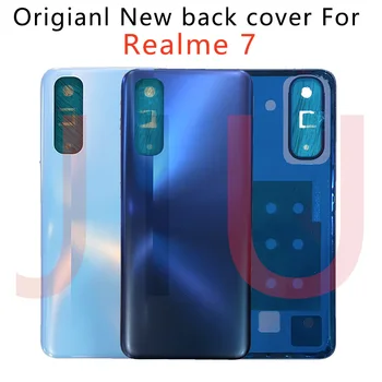 Новинка для OPPO Realme 7, задний корпус аккумулятора, замена чехла для мобильного телефона Realme 7 RMX2155
