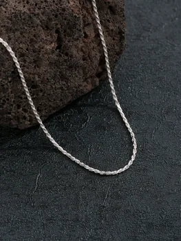 Новое минималистичное ожерелье 2023 года из Европы и Америки со змеиным дизайном для женской ниши. Ожерелье из стерлингового серебра S925 пробы