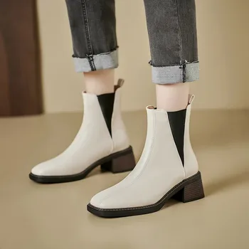 Новые модные качественные короткие ботинки 
