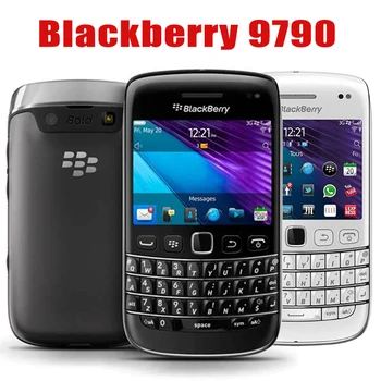 Оригинальный Разблокированный Мобильный Телефон BlackBerry Bold 9000 1 ГБ 128 МБ оперативной памяти 2-Мегапиксельная Камера Qwerty Клавиатура Смартфон Мобильный Телефон BlackBerry OS