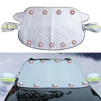 Передняя крышка солнцезащитного козырька автомобиля, складная крышка ветрового стекла автомобиля, водонепроницаемая защита от замерзания зимой, утолщенное покрытие лобового стекла