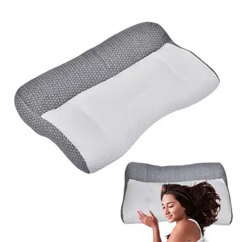 Подушка для поддержки шеи Для сна, Регулируемая Эргономичная Подушка для поддержки шеи для сна, Эргономичная Подушка для кровати спереди и сзади