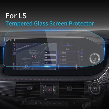 Протектор Экрана Из Закаленного Стекла Защитная Пленка Carplay Multimedia LCD GPS Автомобильный Аксессуар Для Интерьера LEXUS LS500hF 2023