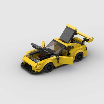 Сборка строительного блока MOC Rx7 Модель суперкара RX7 Классическая игрушка для взрослых, собирающая детский пазл, подарок-сувенир, Совместимый с