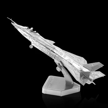 Сделай сам 3D Металлический пазл Air Force J-20, конструкторы для моделей самолетов, Лазерная резка, Пазлы, игрушки для сборки, подарки друзьям