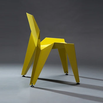 Современная минималистская мебель для гостиной Обеденные стулья Бытовая Гостиничная спинка Кресло для отдыха Nordic Balcony Single Plastic Chair
