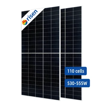 Солнечная панель Risen 550 Вт 545 Вт Монокристаллическая Солнечная панель Цена 110 Элементных солнечных модулей Фотоэлектрические панели