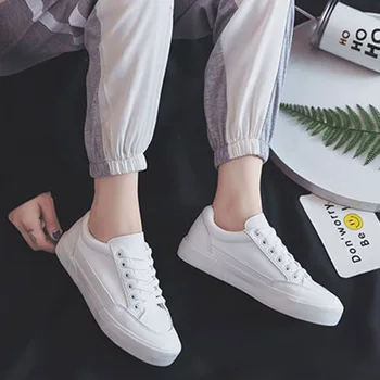 Тренд 2023 года, Модная Повседневная обувь на платформе, Женские белые Кроссовки, женская спортивная обувь для ходьбы, Женская Вулканизированная обувь на плоской подошве