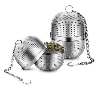 Устройство для заварки чая Устройство для заварки чая для рассыпчатого чая Устройство для заварки чая из нержавеющей стали 2шт, устройство для заварки чая Устройство для заварки чая из нержавеющей стали