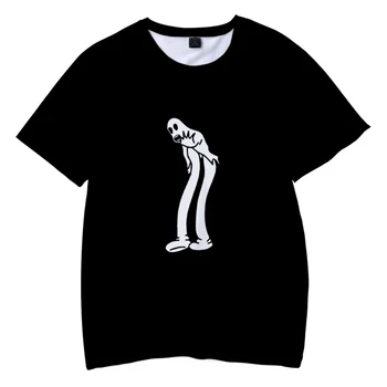 Футболка с 3D принтом Ghostemane, футболка в стиле Рэпер Хип-поп, мужская Повседневная Летняя футболка для взрослых и детей С коротким рукавом, 3D Футболки для мужчин и женщин Ghostemane