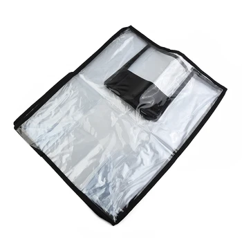 Чехол для защиты багажа ПВХ Чехол для багажа Защитный чехол для чемодана Водонепроницаемый, защищающий от царапин, грязи, пригодный для путешествий.